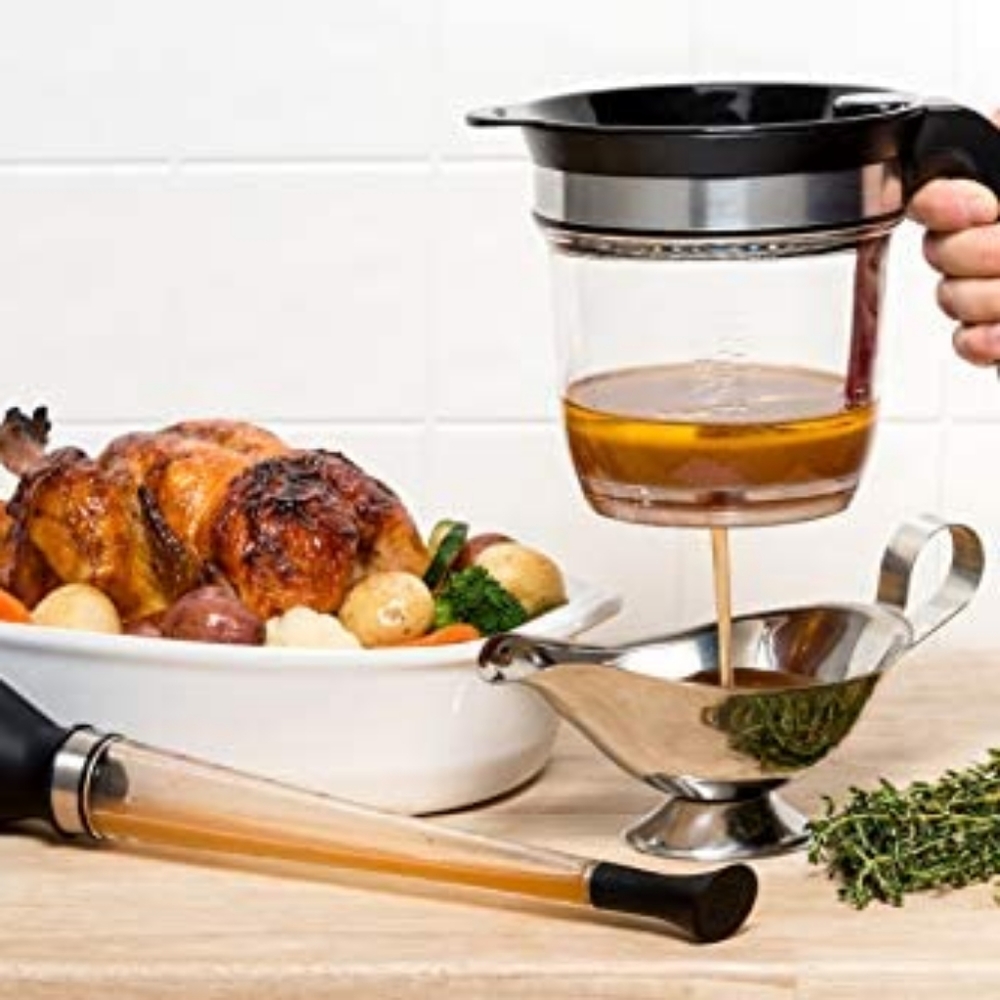 Cuisipro Fat Separator and 3-in-1 Baster Roasting Set